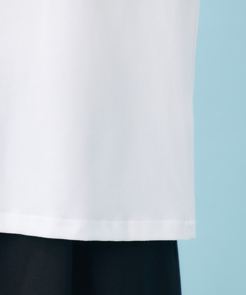 TRANOI（トラノイ）の「TRANOI.　TRANOI.TEE（Tシャツ/カットソー・レディース・ブラック/ホワイト・FREE）」の6枚目の写真