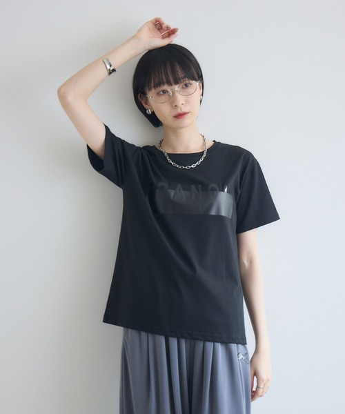 TRANOI(トラノイ)の「TRANOI. Tシャツ(Tシャツ/カットソー・レディース・ブラック/ホワイト・FREE)」の15枚目の写真