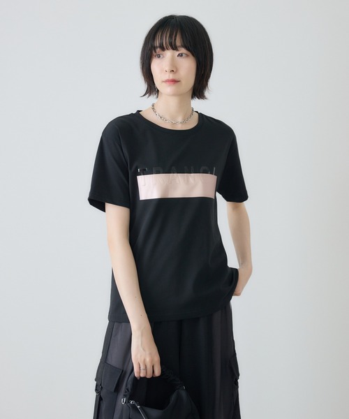 TRANOI(トラノイ)の「TRANOI. Tシャツ(Tシャツ/カットソー・レディース・ブラック/ホワイト・FREE)」の22枚目の写真