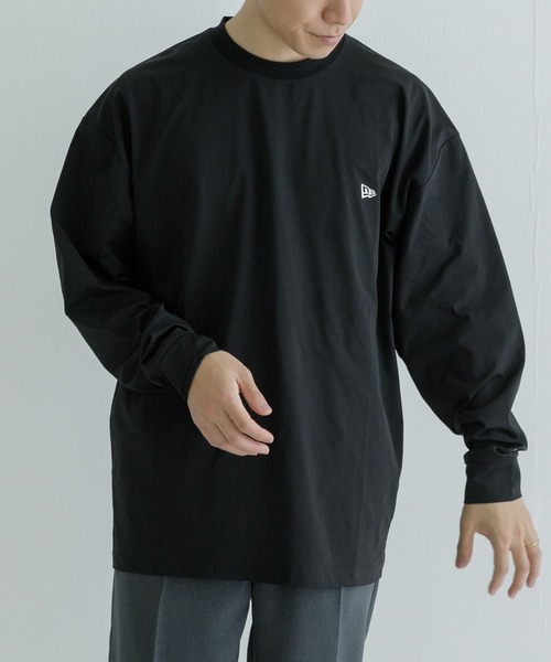 NEW ERA(ニューエラ)の「New Era OD LONG-SLEEVE UTILITY T-SHIRTS(Tシャツ/カットソー・メンズ・ブラック・MEDIUM/X-LARGE/LARGE)」の8枚目の写真