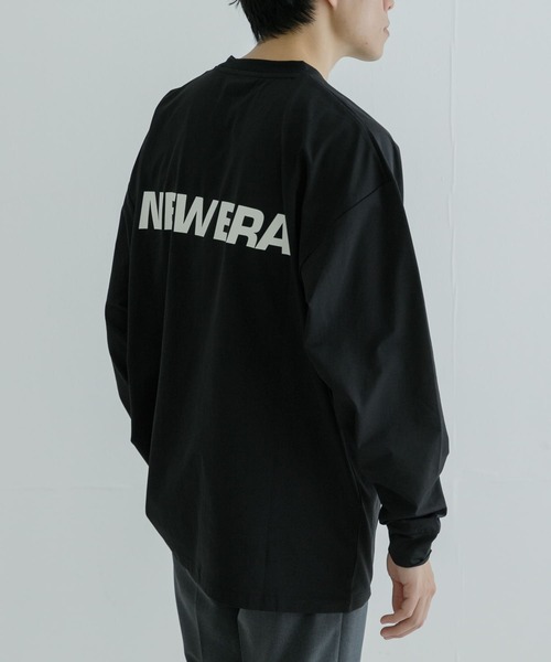 NEW ERA(ニューエラ)の「New Era OD LONG-SLEEVE UTILITY T-SHIRTS(Tシャツ/カットソー・メンズ・ブラック・MEDIUM/X-LARGE/LARGE)」の7枚目の写真