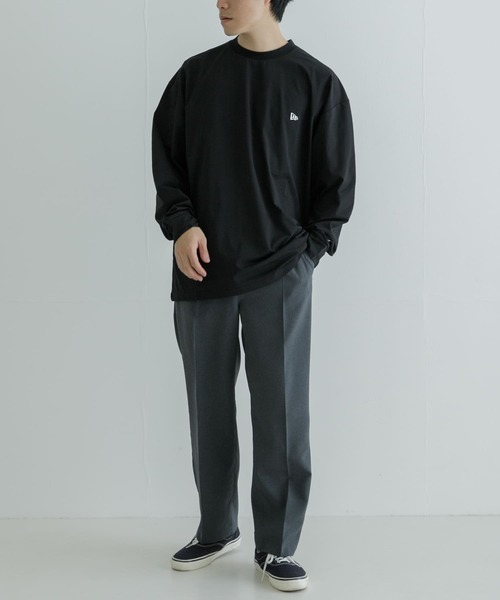 NEW ERA(ニューエラ)の「New Era OD LONG-SLEEVE UTILITY T-SHIRTS(Tシャツ/カットソー・メンズ・ブラック・MEDIUM/X-LARGE/LARGE)」の6枚目の写真