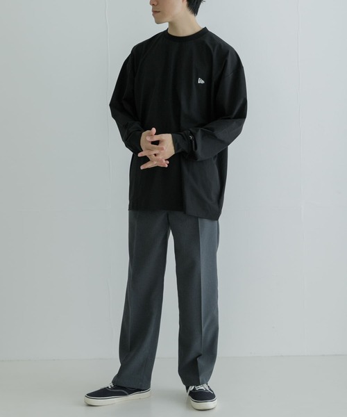NEW ERA(ニューエラ)の「New Era OD LONG-SLEEVE UTILITY T-SHIRTS(Tシャツ/カットソー・メンズ・ブラック・MEDIUM/X-LARGE/LARGE)」の5枚目の写真