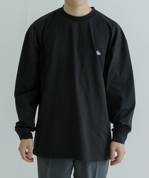 NEW ERA(ニューエラ)の「New Era OD LONG-SLEEVE UTILITY T-SHIRTS(Tシャツ/カットソー・メンズ・ブラック・MEDIUM/X-LARGE/LARGE)」の4枚目の写真