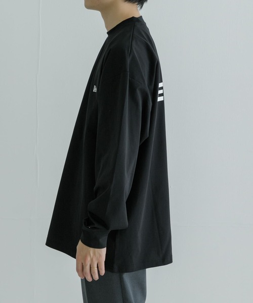 NEW ERA(ニューエラ)の「New Era OD LONG-SLEEVE UTILITY T-SHIRTS(Tシャツ/カットソー・メンズ・ブラック・MEDIUM/X-LARGE/LARGE)」の3枚目の写真