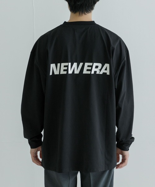 NEW ERA(ニューエラ)の「New Era OD LONG-SLEEVE UTILITY T-SHIRTS(Tシャツ/カットソー・メンズ・ブラック・MEDIUM/X-LARGE/LARGE)」の2枚目の写真
