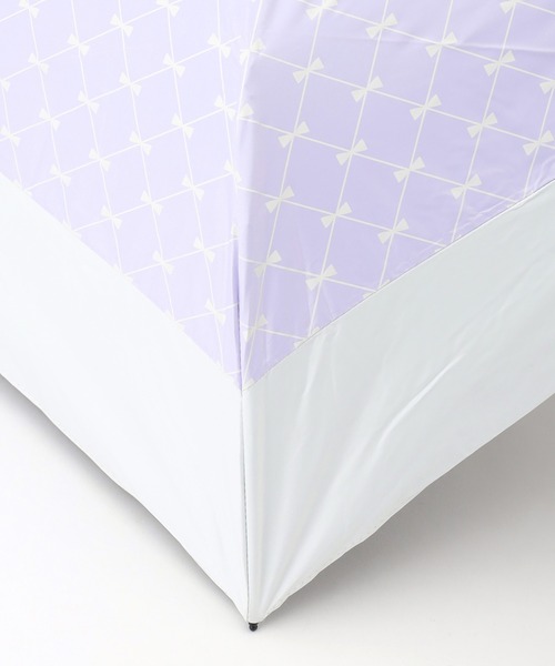 CHECKER RIBBON LIGHT UMBRELLA 超軽量折り畳み傘（折りたたみ傘