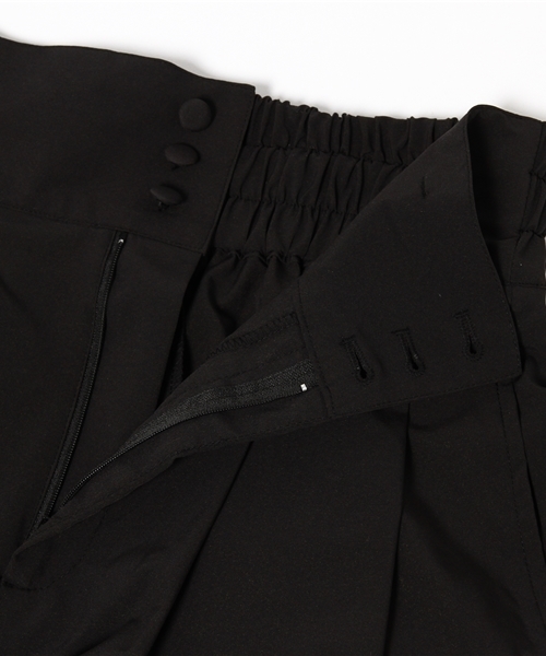 one after another NICE CLAUP(ワンアフターアナザーナイスクラップ)の「【ナイスクラップ】ハイウエストガウチョパンツ(その他パンツ・レディース・カーキ/ネイビー/ブラック・FREE)」の11枚目の写真