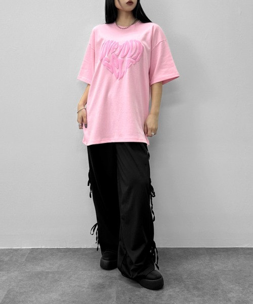 LVEU.（ラブユ.）の「【LVEU.】サイドリボンスウェットパンツ / ボトムス パンツ スウェット ワイド ルーズ リボン ブラック グレー ブルー ZOZOTOWN限定（スウェットパンツ・レディース・グレー/ブルー/ブラック・FREE）」の14枚目の写真