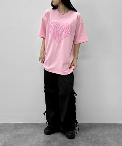 LVEU.（ラブユ.）の「【LVEU.】サイドリボンスウェットパンツ / ボトムス パンツ スウェット ワイド ルーズ リボン ブラック グレー ブルー ZOZOTOWN限定（スウェットパンツ・レディース・グレー/ブルー/ブラック・FREE）」の13枚目の写真