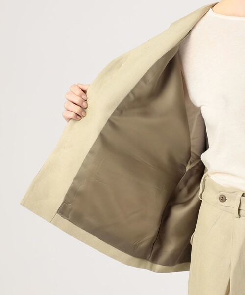 HAVERSACK(ハバーザック)の「HAVERSACK オーバーサイズベスト(ベスト・レディース・カーキ/ライトベージュ・1)」の11枚目の写真