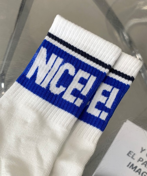 non-hedge（ノンヘッジ）の「スポーティーロゴソックス（ソックス/靴下・レディース・ブラック/ブルー/レッド/グリーン・FREE）」の19枚目の写真