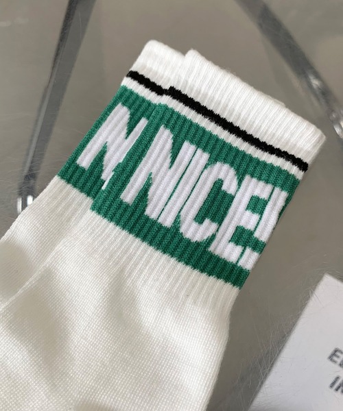non-hedge（ノンヘッジ）の「スポーティーロゴソックス（ソックス/靴下・レディース・ブラック/ブルー/レッド/グリーン・FREE）」の18枚目の写真