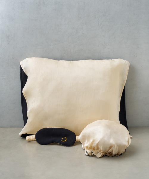 BIRTHDAY BAR（バースデイバー）の「Beauty Sleep Silk pillow cover 枕カバー（寝具・レディース・アイボリー・フリー）」の3枚目の写真