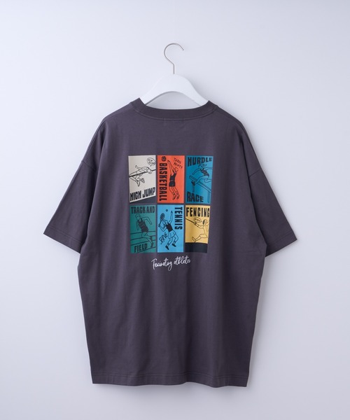 CIAOPANIC TYPY（チャオパニックティピー）の「OEコットン天竺アソートプリントTee（Tシャツ/カットソー・レディース・イエロー/ホワイト/チャコールグレー/ネイビー・LARGE/MEDIUM）」の9枚目の写真