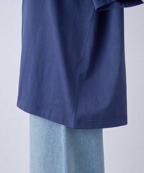 CIAOPANIC TYPY（チャオパニックティピー）の「OEコットン天竺アソートプリントTee（Tシャツ/カットソー・レディース・イエロー/ホワイト/チャコールグレー/ネイビー・LARGE/MEDIUM）」の5枚目の写真