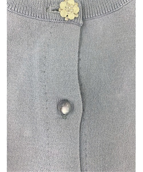 MERCURYDUO(マーキュリーデュオ)の「ビジューボタンニットカーディガン(カーディガン/ボレロ・レディース・オフホワイト/ブルー/ブラック/ラベンダー/ベージュ・FREE)」の13枚目の写真