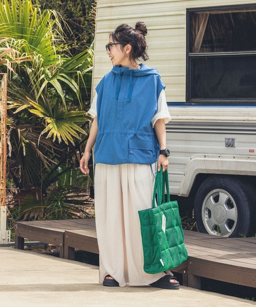 niko and...(ニコアンド)の「オリジナルアソートマルチトートバッグL(トートバッグ・レディース・シルバー/アイボリー/ブラック/グリーン/ブラウン・0)」の16枚目の写真