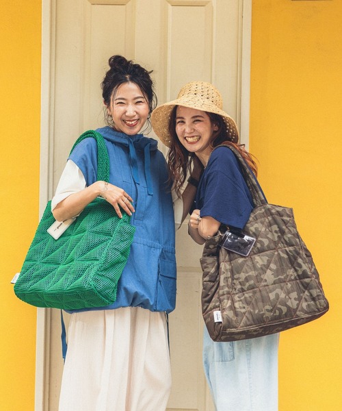 niko and...(ニコアンド)の「オリジナルアソートマルチトートバッグL(トートバッグ・レディース・シルバー/アイボリー/ブラック/グリーン/ブラウン・0)」の18枚目の写真