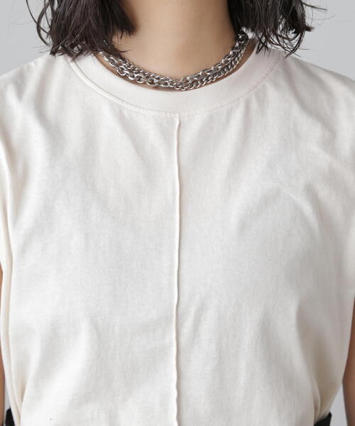 FREE'S MART（フリーズマート）の「◆カットドッキングウエストドロストワンピース（ワンピース・レディース・ホワイト/ライトグリーン/ブラック・SMALL/MEDIUM）」の19枚目の写真