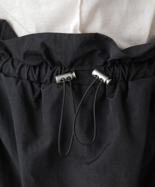 FREE'S MART（フリーズマート）の「◆カットドッキングウエストドロストワンピース（ワンピース・レディース・ホワイト/ライトグリーン/ブラック・SMALL/MEDIUM）」の14枚目の写真