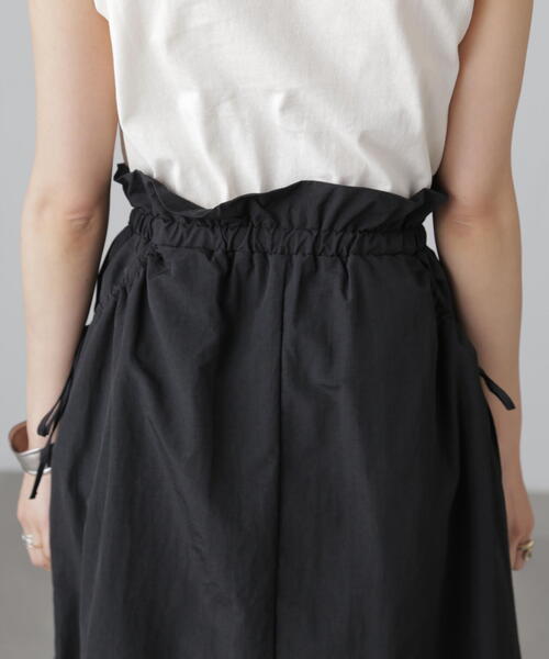 FREE'S MART（フリーズマート）の「◆カットドッキングウエストドロストワンピース（ワンピース・レディース・ホワイト/ライトグリーン/ブラック・SMALL/MEDIUM）」の11枚目の写真