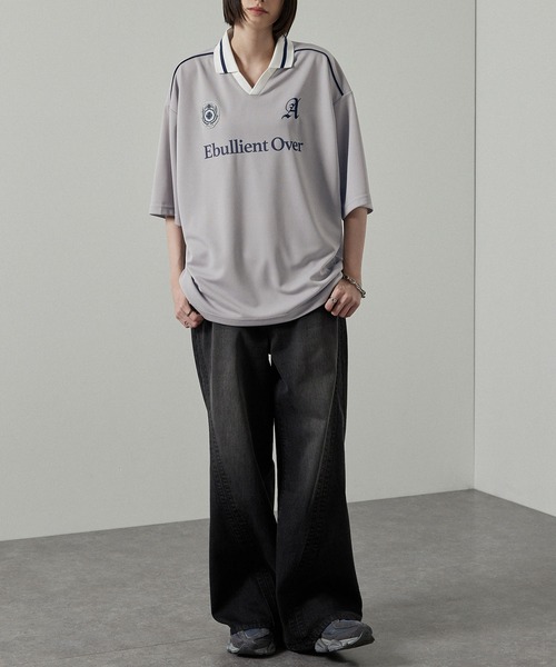 Earl ゲームシャツ セール】DRAWCODE CREWNECK GAME SHIRT/ドローコードクルー