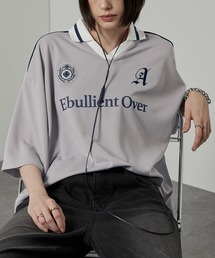 Alfred Alex（アルフレッドアレックス）の「【Alfred Alex】ハニカムメッシュ ビッグゲームシャツ/サッカーシャツ（Tシャツ/カットソー）」