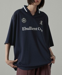 Alfred Alex（アルフレッドアレックス）の「【Alfred Alex】ハニカムメッシュ ビッグゲームシャツ/サッカーシャツ（Tシャツ/カットソー）」