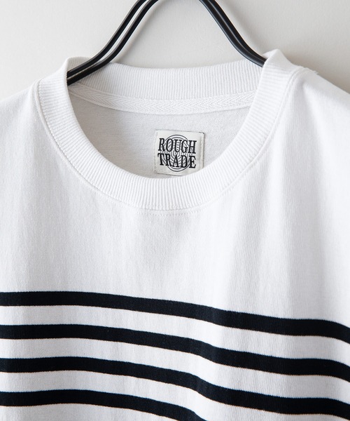 ROUGH TRADE(ラフトレード)の「【ROUGH TRADE/ラフトレード】 パネルボーダーバスクT(Tシャツ/カットソー・メンズ・ブルー/ブラック/ダークブラウン・MEDIUM/LARGE/X-LARGE)」の13枚目の写真