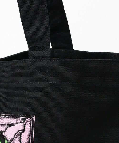 BEAMS T(ビームスティー)の「Tetsunori Tawaraya × Yuichiro Tamaki × BEAMS T / TOTE BAG(トートバッグ・メンズ・ブラック・ONE SIZE)」の5枚目の写真