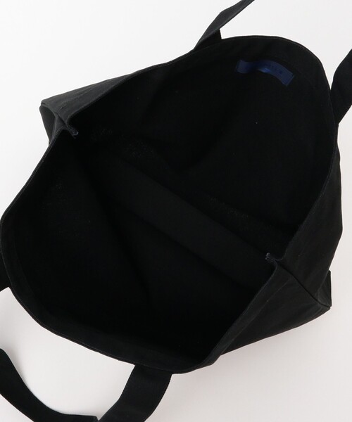 BEAMS T(ビームスティー)の「Tetsunori Tawaraya × Yuichiro Tamaki × BEAMS T / TOTE BAG(トートバッグ・メンズ・ブラック・ONE SIZE)」の6枚目の写真