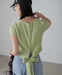 FREE'S MART | ◇バックリボンフレンチスリーブブラウス(シャツ/ブラウス)