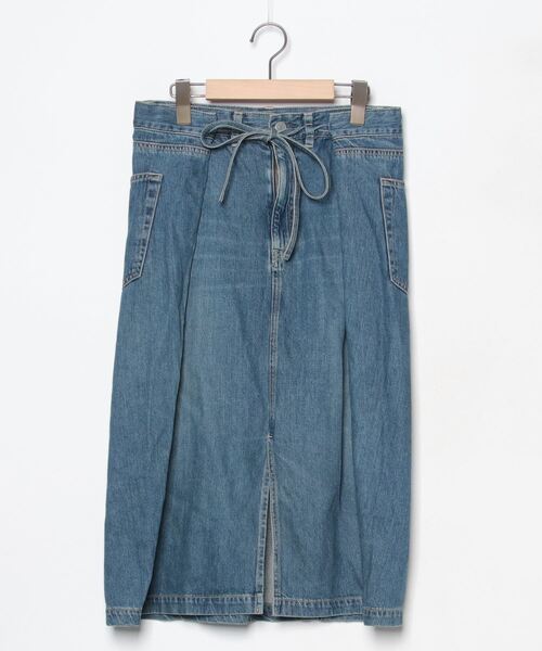 セール/ブランド古着】デニムロングスカート（デニムスカート  