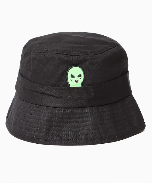 Ripndip｜バケットハット（エイリアン刺繍付き） RIPNDIP（リップンディップ）の「RIPNDIP/リップンディップ LORD