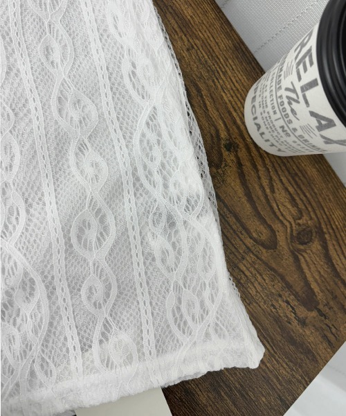 Miniministore(ミニミニストア)の「レース ブラウス プチハイネック 重ね着(シャツ/ブラウス・レディース・ブラック/ホワイト・FREE)」の19枚目の写真