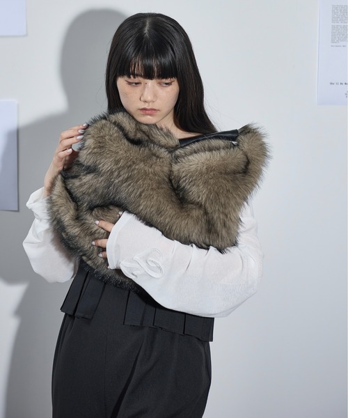 THE YOn（ザヨン）の「エコファートライアングルトートバッグ（トートバッグ・レディース・グレー/ベージュ/ブラウン・FREE）」の19枚目の写真