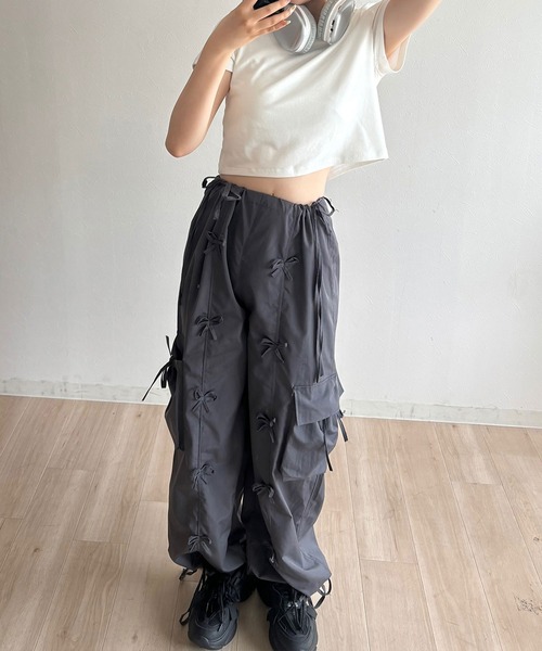 RiLi(リリ)の「バルキーソールスニーカー【RL】(スニーカー・レディース・アイボリー/ブラック・23.5/24.5)」の3枚目の写真