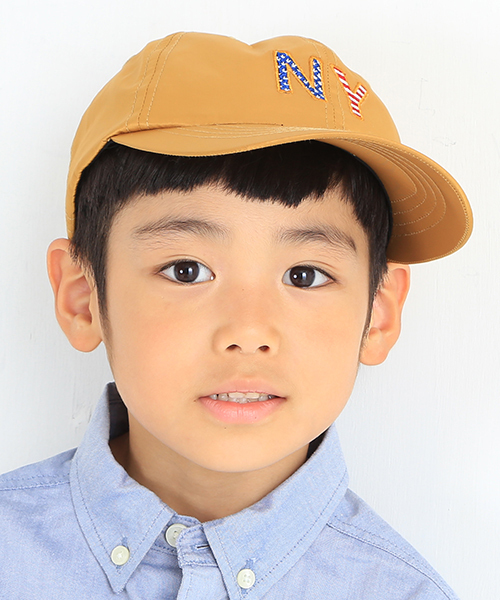 B:MING by BEAMS（ビーミングバイビームス）の「＜LEE 10月号掲載＞ビーミング by ビームス / NY CAP（キャップ・キッズ・イエロー系その他/ネイビー・ONE SIZE）」の7枚目の写真
