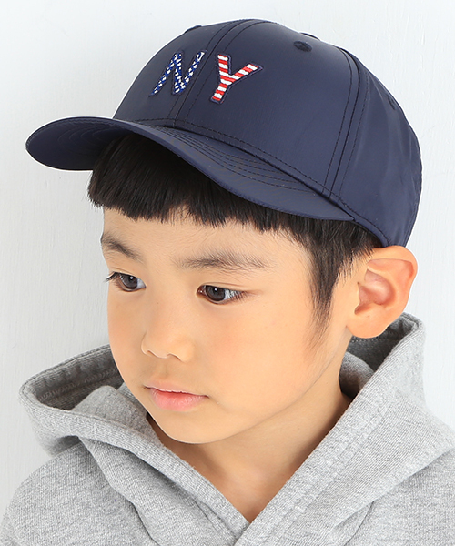 B:MING by BEAMS（ビーミングバイビームス）の「＜LEE 10月号掲載＞ビーミング by ビームス / NY CAP（キャップ・キッズ・イエロー系その他/ネイビー・ONE SIZE）」の8枚目の写真