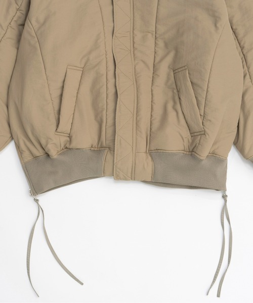 メゾンスペシャル　バイカラーレザーブルゾン MAISON SPECIALMAISON SPECIALさんのブルゾンを使った