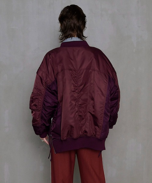 Bicolor Reversible MA-1/バイカラーリバーシブルMA-1【MAISON SPECIAL