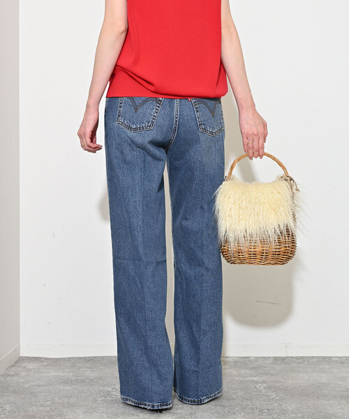 デニム・ジーパン Levi's FW25 Levi's Jeans (A6081 0012) Levi's Lady's 10％OFF LEVI'S リーバイス A6081-00 RIBCAGE
