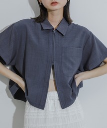 SENSE OF PLACE by URBAN RESEARCH | 『UR TECH DRYLUXE』Wジップシャツ(シャツ/ブラウス)