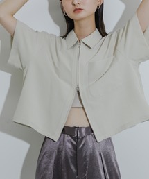 SENSE OF PLACE by URBAN RESEARCH | 『UR TECH DRYLUXE』Wジップシャツ(シャツ/ブラウス)