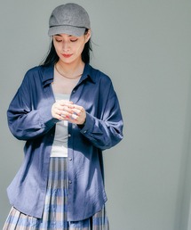 Elura | カラーリネンシャツ/138091(シャツ/ブラウス)