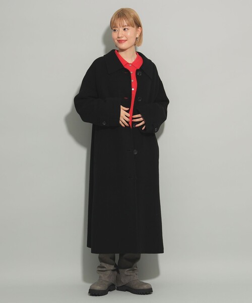 Ray BEAMS（レイビームス）の「ガンフラップ ステンカラー コート（ステンカラーコート・レディース・ブラック/ホワイト系その他6/ロイヤルブルー・1/0）」の17枚目の写真