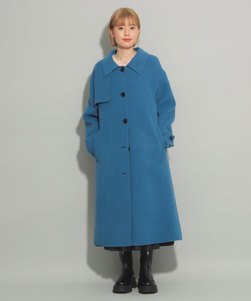 Ray BEAMSコート Ray BEAMS（レイ ビームス）モッサ スタンドカラー コート