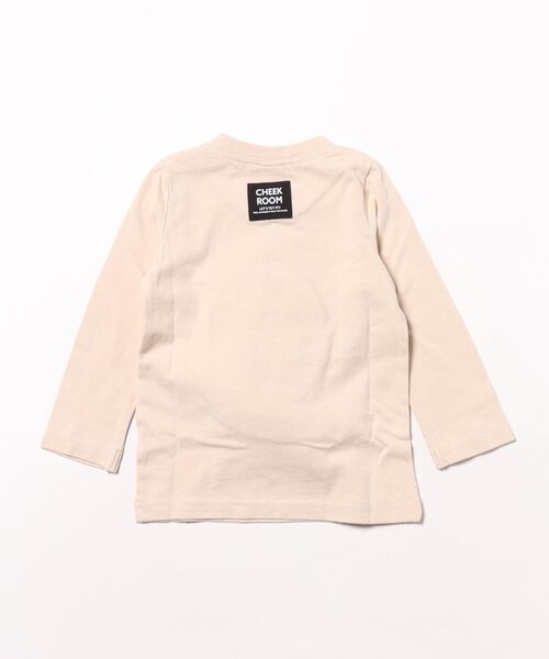 CHEEK ROOM（チークルーム）の「チークルーム だるいもロングＴシャツ（Tシャツ/カットソー・キッズ・イエロー/アイボリー・90cm/100cm/110cm/120cm/130cm/80ｃｍ）」の3枚目の写真