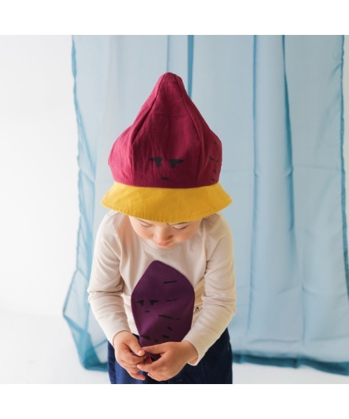 CHEEK ROOM（チークルーム）の「チークルーム だるいもロングＴシャツ（Tシャツ/カットソー・キッズ・イエロー/アイボリー・90cm/100cm/110cm/120cm/130cm/80ｃｍ）」の8枚目の写真